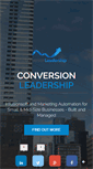 Mobile Screenshot of conversionleadership.com